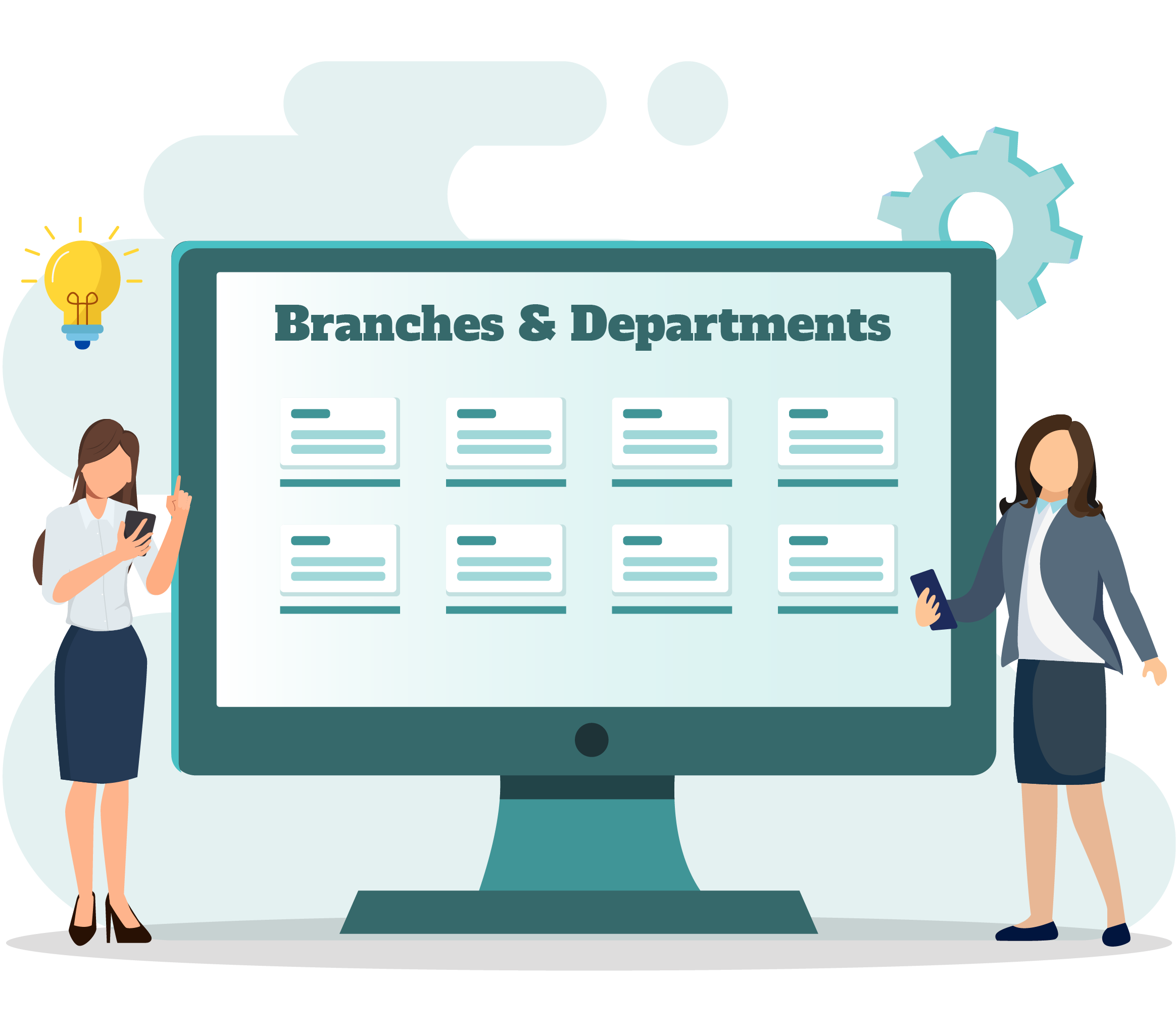 Branches & Departments Management Module Image